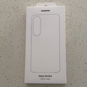 Samsung Galaxy S26 Ultra Clear Case